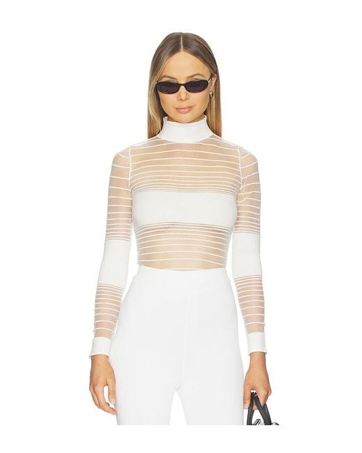 retroféte White Katrine Top