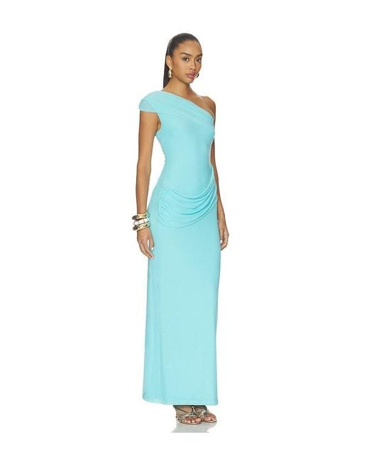 superdown Blue Fleur Maxi Dress