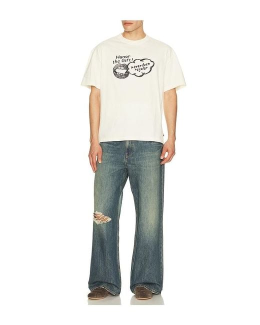 Honor The Gift White Never Been Regular Tee for men