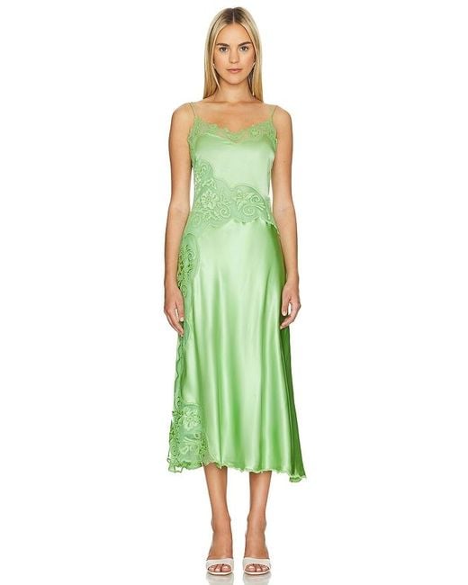 Ulla Johnson Green Lucienne Dress