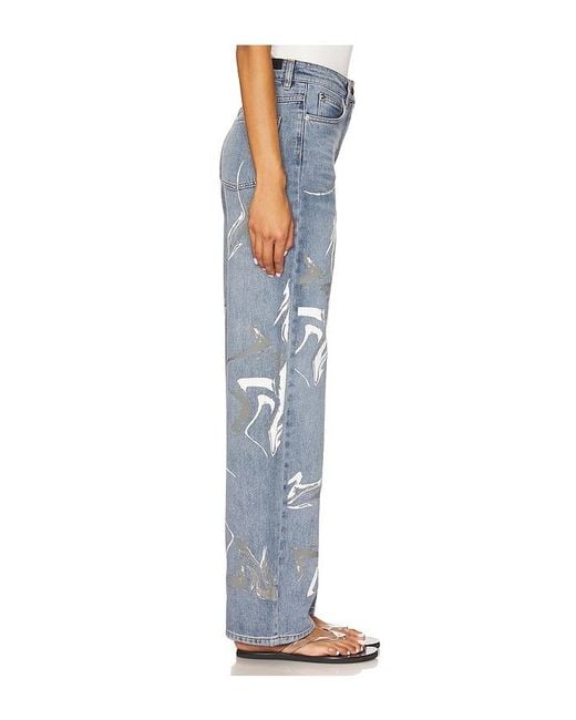 IRO Blue Ulya Wide Leg