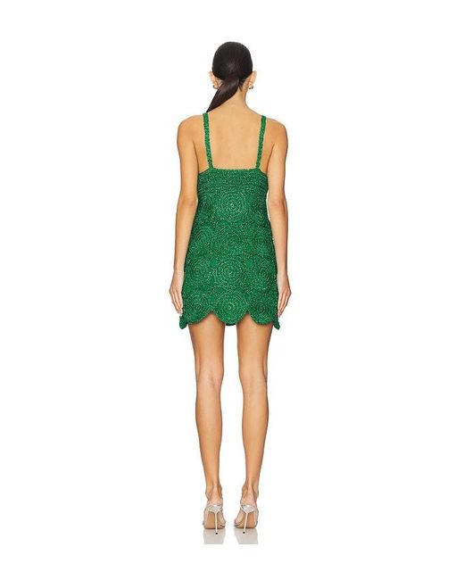 Simon Miller Green Beep Beep Mini Dress
