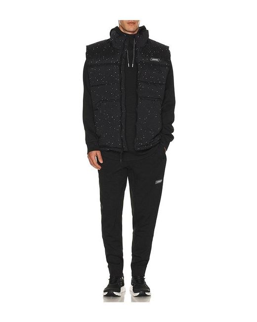 Legends Black Alpine Puffer Vest for men
