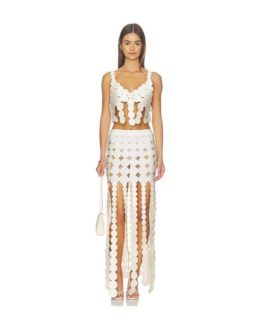 Ancora White Lior Skirt