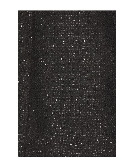 Bardot Black Karoline Boucle Mini Dress
