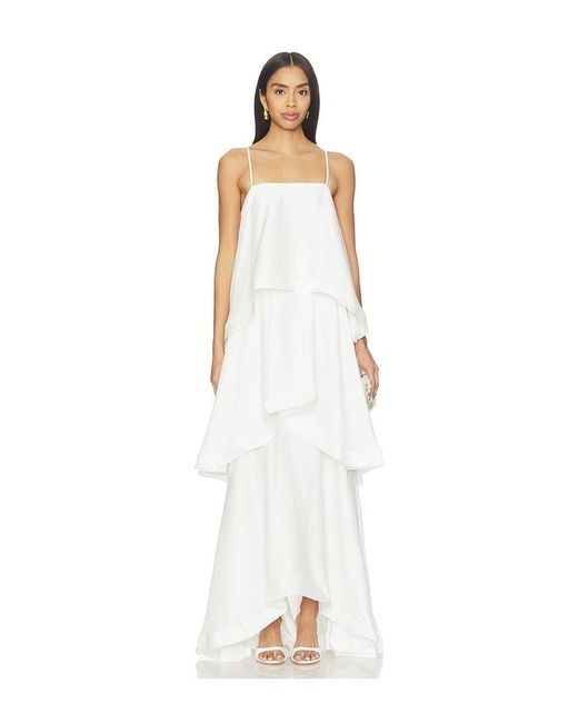 Elliatt White Tilly Maxi Dress