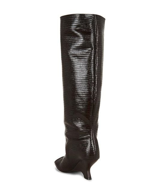 Gia Borghini Black Boot Ninette