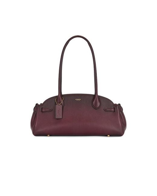 COACH Purple Empire Carryall 34 Bag