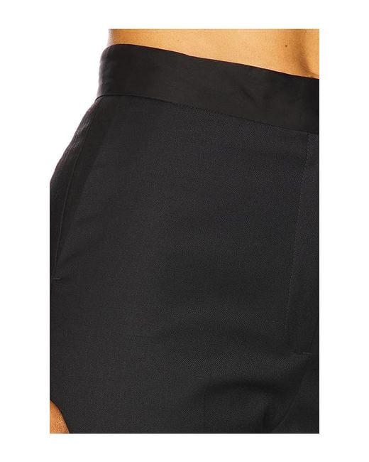 IVY & OAK Black Polina Rose Tuxedo Trousers