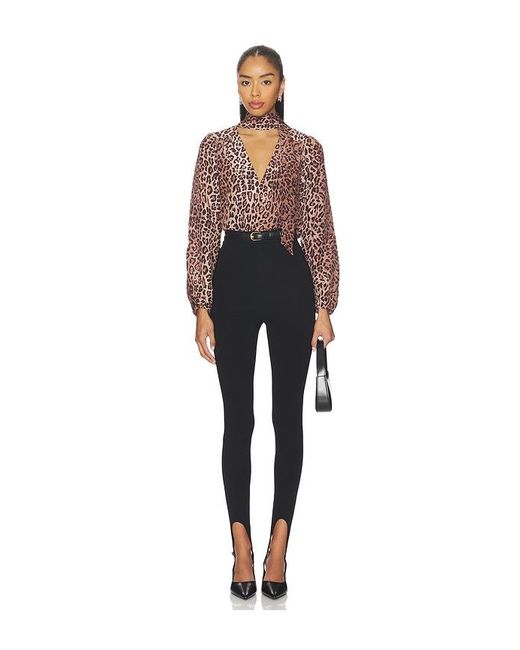 Rixo Blue Moss Blouse