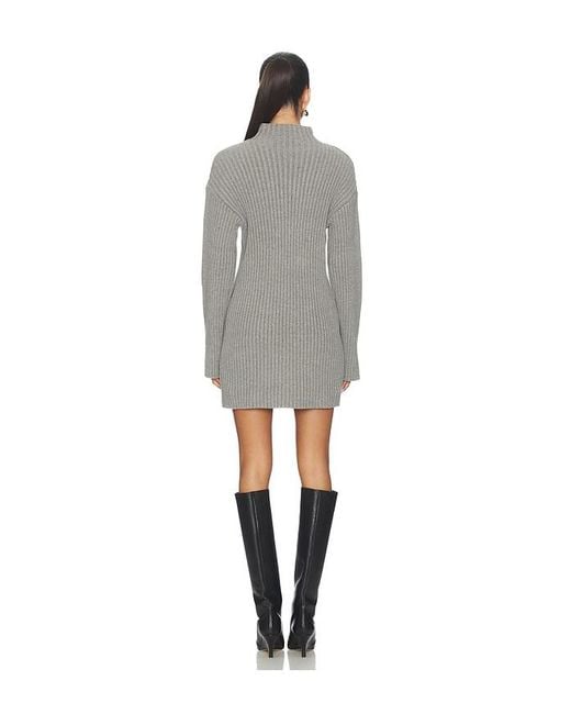 Lovers + Friends Gray Kora Mini Dress