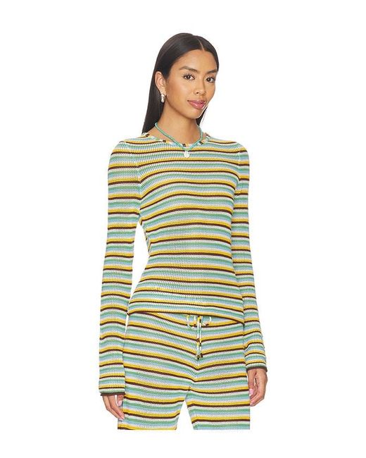 Solid & Striped Green Oberteil Olandria