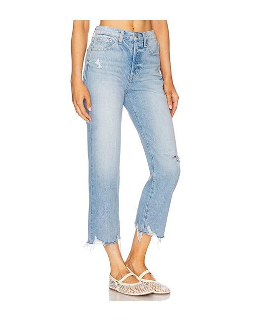 Pistola Blue Cassie Crop Jeans