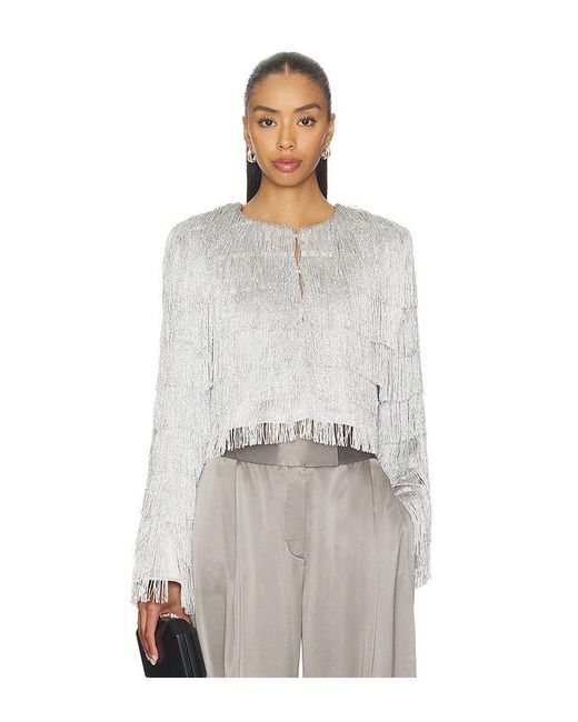 Unreal Fur White Copacabana Jacket