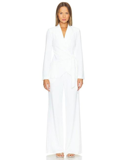 Amanda Uprichard White Vera Blazer