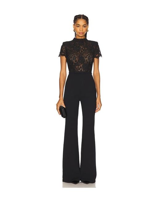Nadine Merabi Black Harriet Jumpsuit