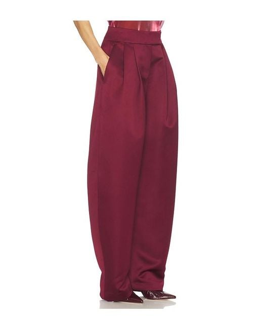 Camila Coelho Red Reese Pant