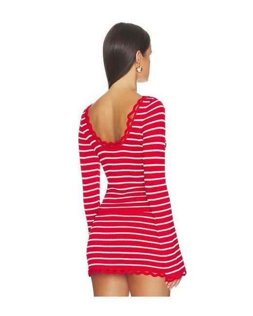 Solid & Striped Red The Penelope Top