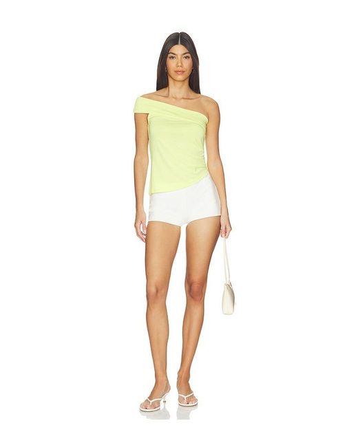 geel White Divina Top