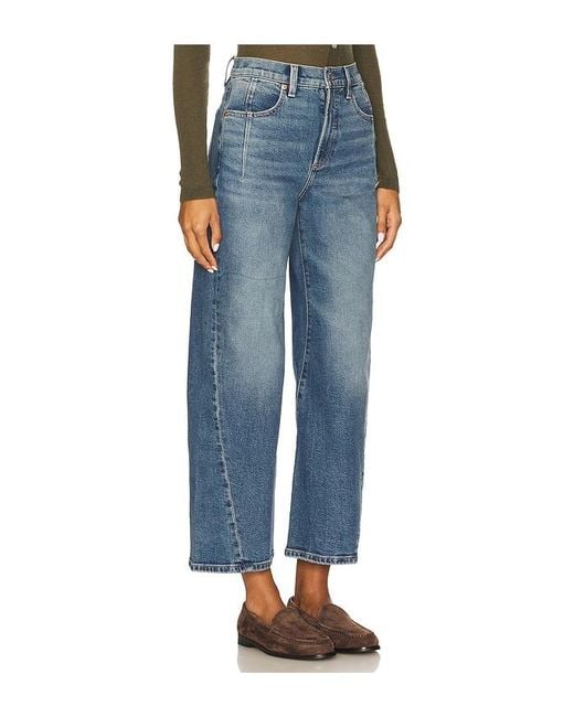 Pistola Blue Kyra High Rise Bowed Ankle Jeans