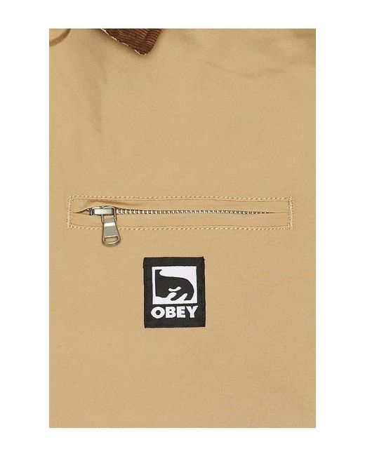 Obey Blue Elysian Jacket for men