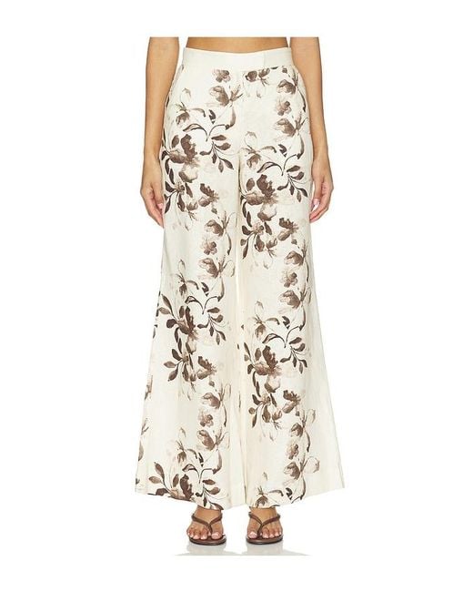 Hevron Natural Capri Pant