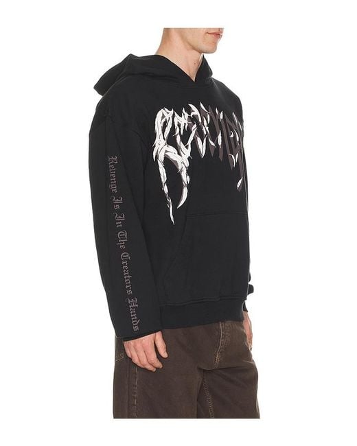 REVENGE Black Dove Hoodie for men