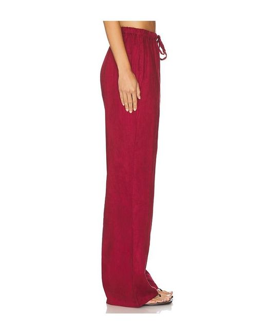 PANTALON en Burgundy AEXAE en coloris Red