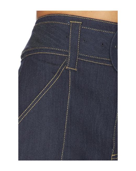 Cinq À Sept Blue Denim Aldi Short