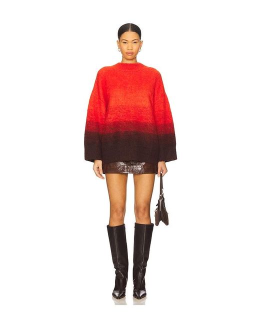 Simon Miller Black Nini Faux Patent Skirt