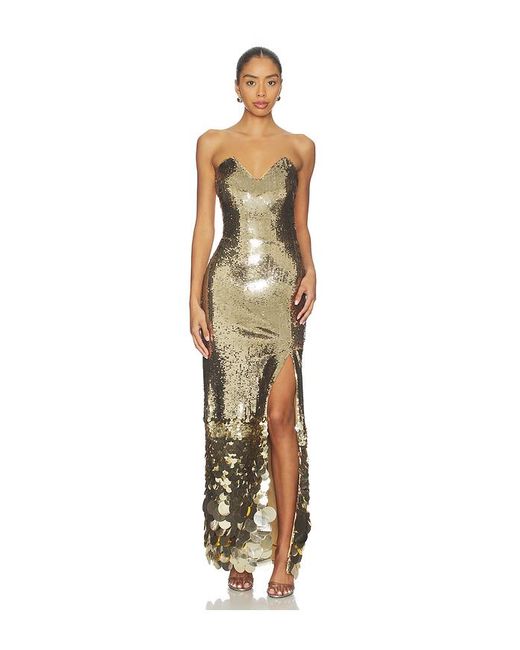 AFEW Rahul Mishra White Corset Maxi Dress