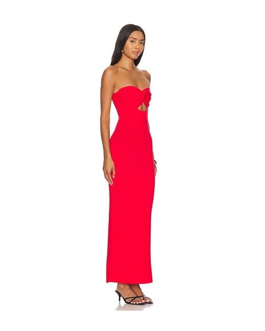 SNDY'S Red X Revolve Maia Maxi Dress
