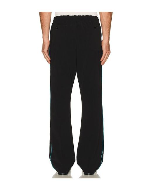 Needles Black Piping Cowboy Pant Poly Double Cloth for men