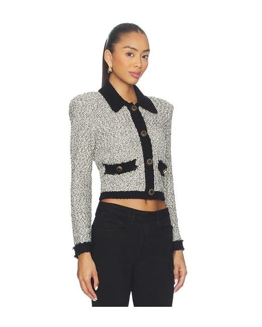 L'Agence Gray 'Agence Jacke Mit Kragen Arielle