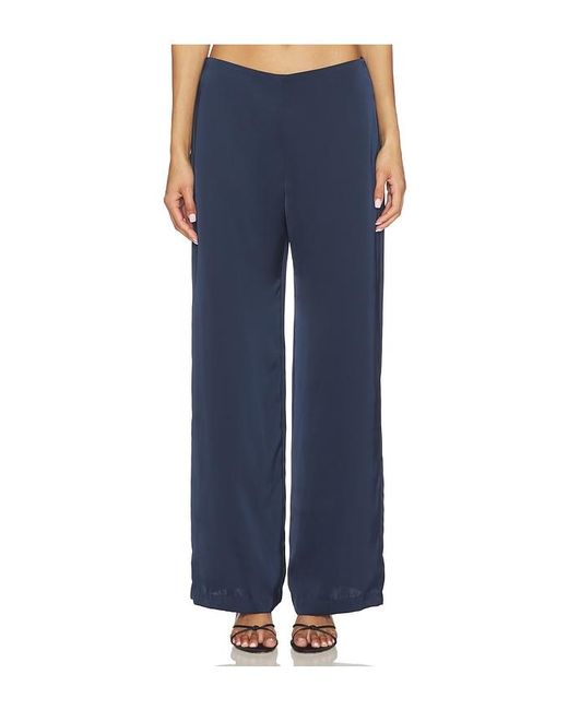 Amanda Uprichard Blue Linda Pants