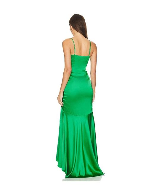 Lovers + Friends Green Liz Gown