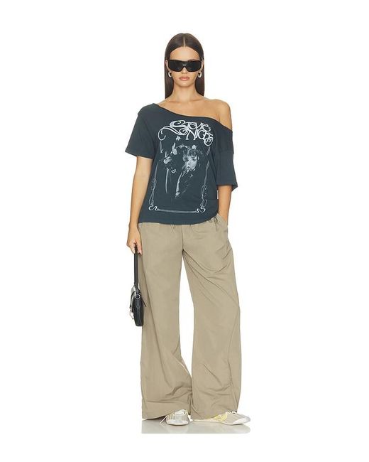 Daydreamer Blue Stevie Nicks Bella Donna Off The Shoulder Tee