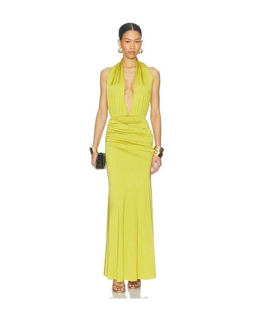 Casona Yellow La Do?A Dress