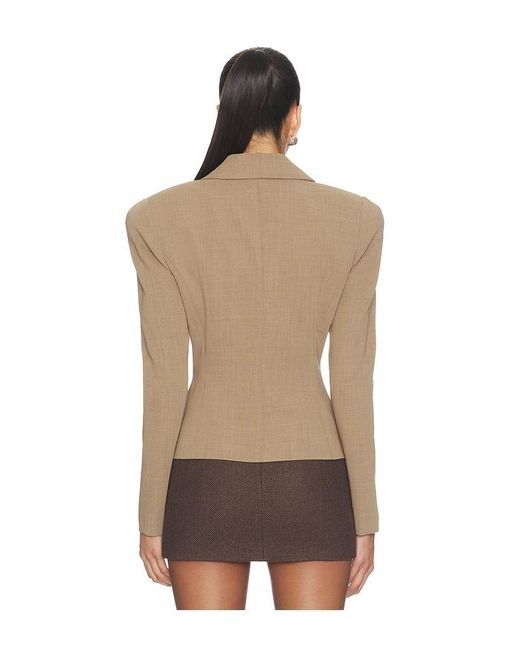 Magda Butrym Brown Tailored Blazer