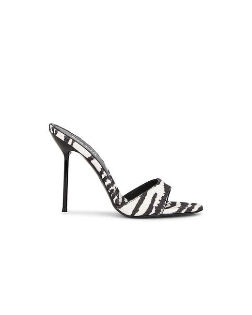 Paris Texas White Lidia Mule Sandal