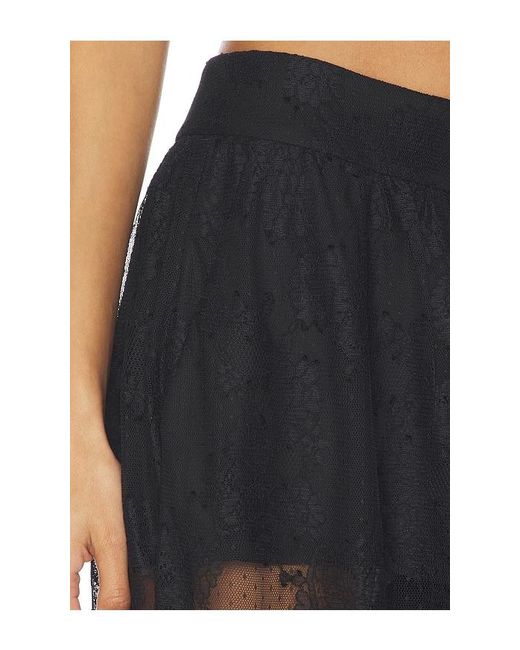 Bardot Black Hildie Wide Leg Lace Pant