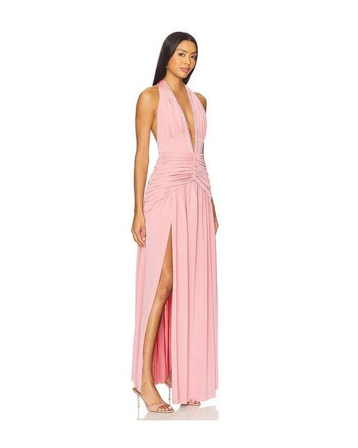 PATBO White Moonlight Jersey Gown