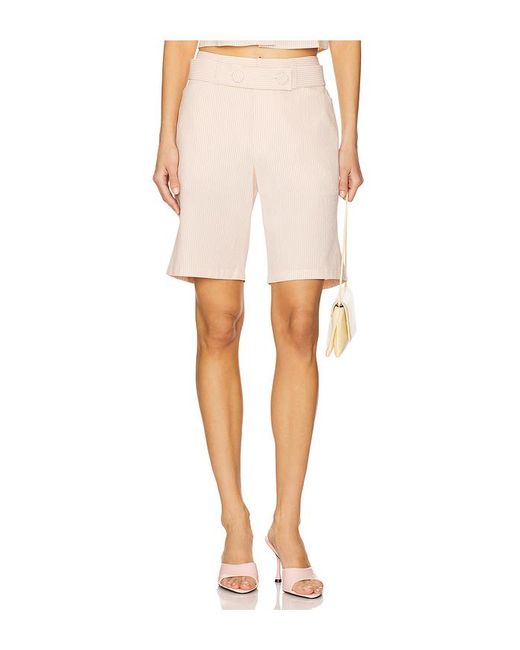 FRAME Natural Bermudas