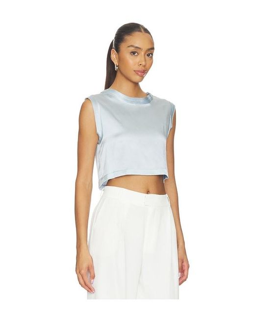 NonChalant Label Blue Mel Crop