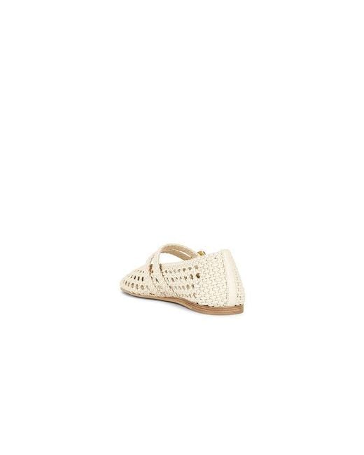 Dolce Vita White Baylee Woven Flat