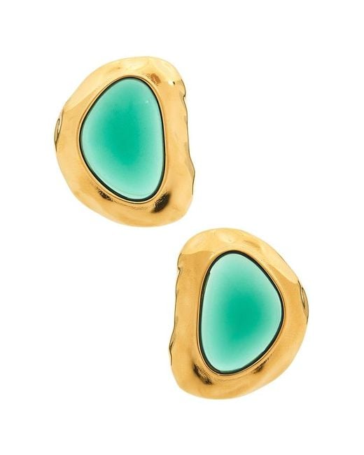 Amber Sceats Blue Ohrstecker Beckett