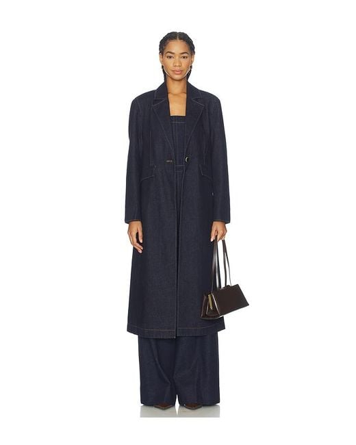 PAIGE Blue Symone Coat