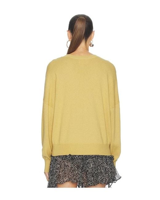 Isabel Marant Yellow Marisans Sweater