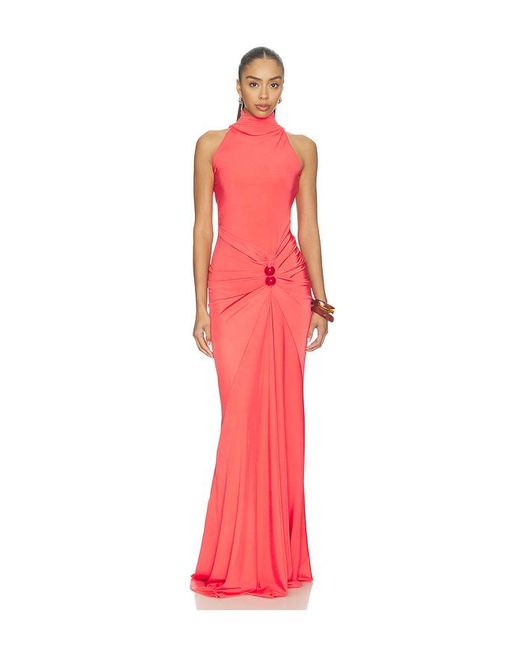 Silvia Tcherassi Red Kleid Frances