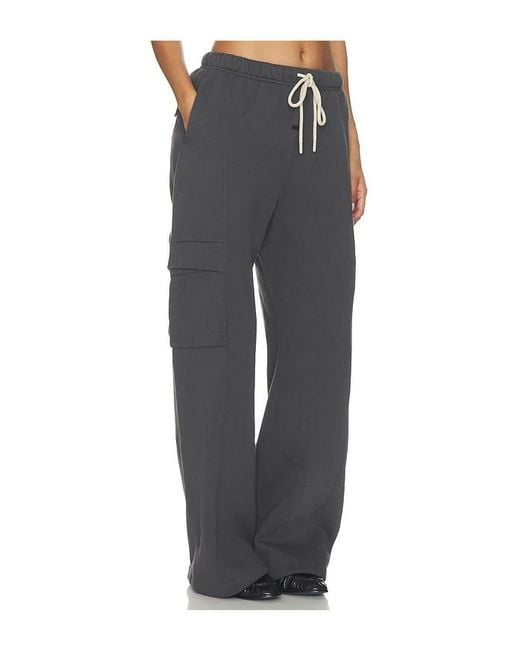 Fear Of God Black Cargo Relaxed Sweatpant